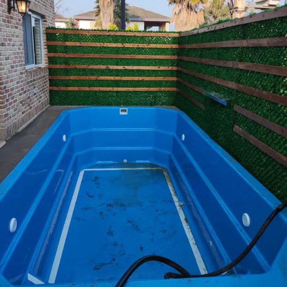 3 x 6 Chalos fiberglass pool project