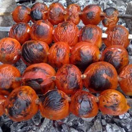 Grilled tomato