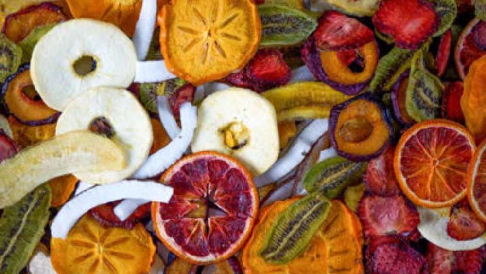 Selling dried fruit in Golestan