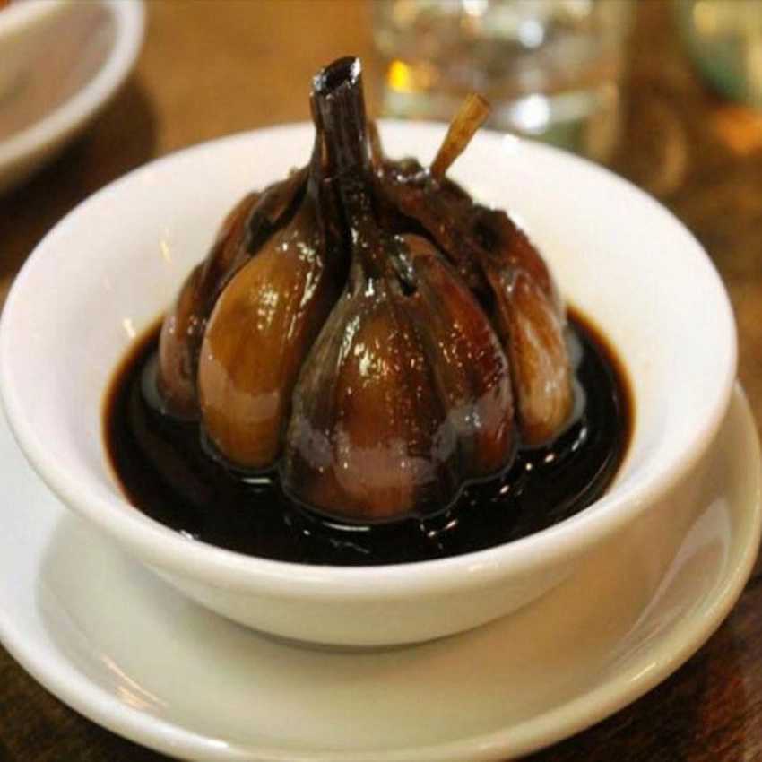Pickled garlic
