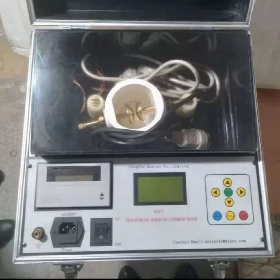 واردات انواع دستگاه تست روغن ترانسفورماتور(دی الکتریک )،دستگاه تصفیه روغن ترانسفورماتور به صورت سفارشی واردات حداقل۵۰عدد دستگاه تست روغن ترانسفورماتور(دی الکتریک )از سال۱۳۸۴