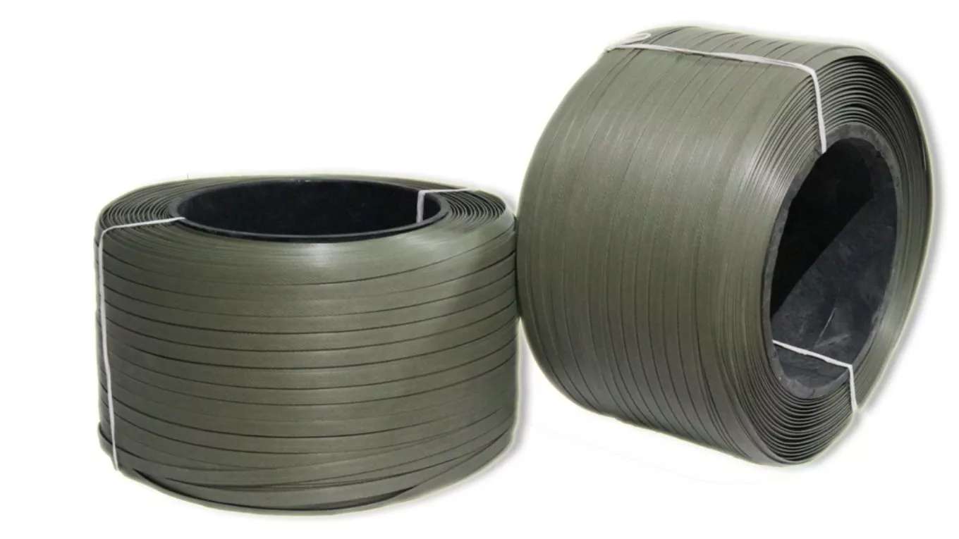 Production of plastic strap for packing