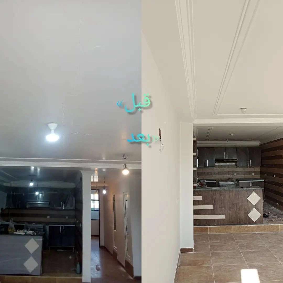 اجرای رنگ‌ اکریلیک فیلی با زیر کاری تکسچر