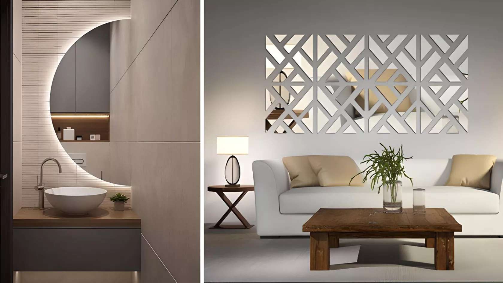 Decorative mirrors