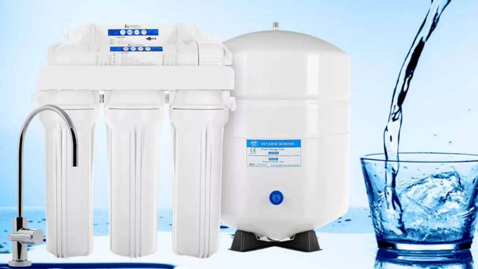Central water treatment shop