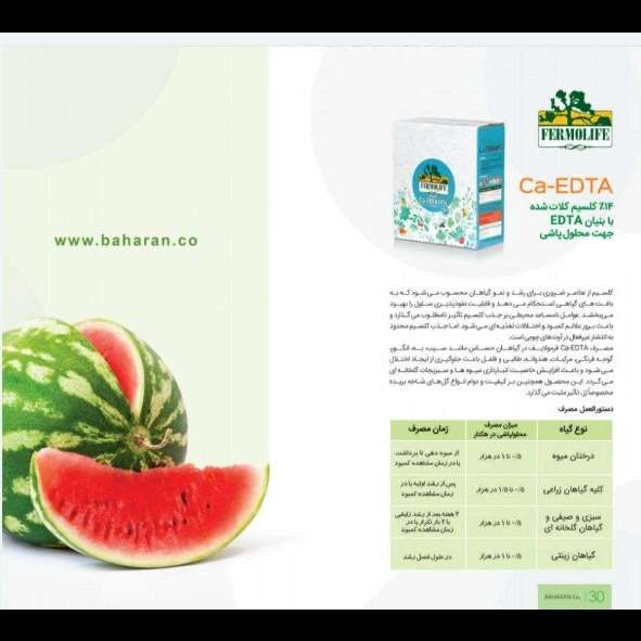 کاتالوگ محصولات اسیدی