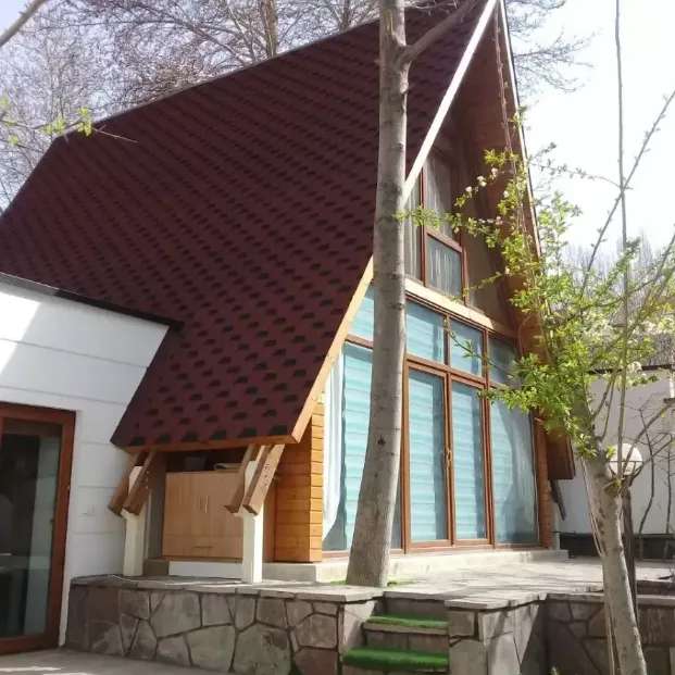 ساخت ویلاهای چوبی شرکت مهندسی سرو