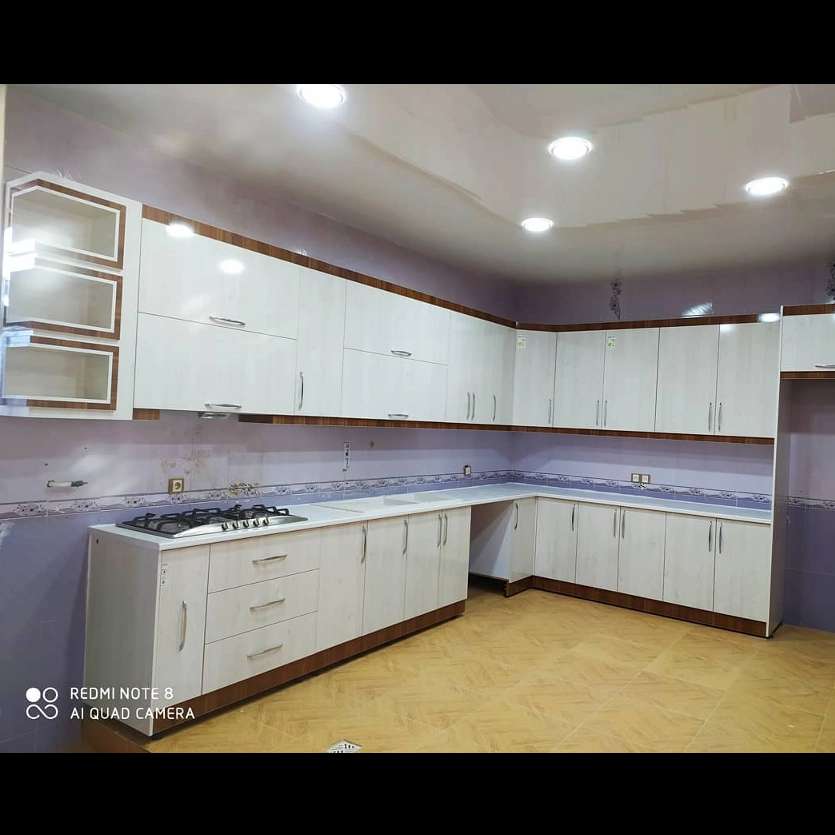 کابینت زیبا مدل ساده رنگ و طرح سفارش مشتری