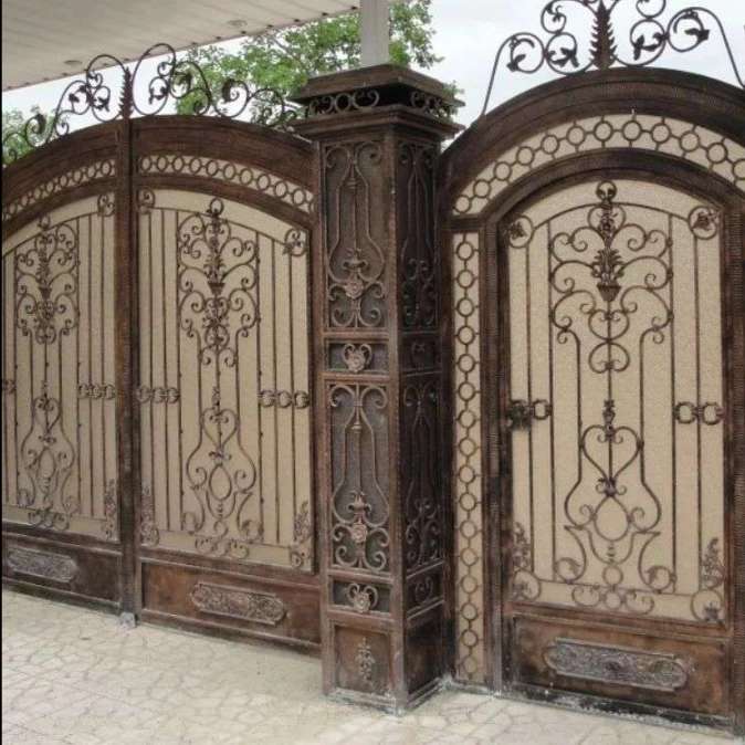 درب حفاظ و راه پله و نرده فرفورژه