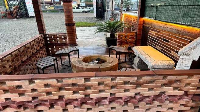 Brick wall of Ajar city