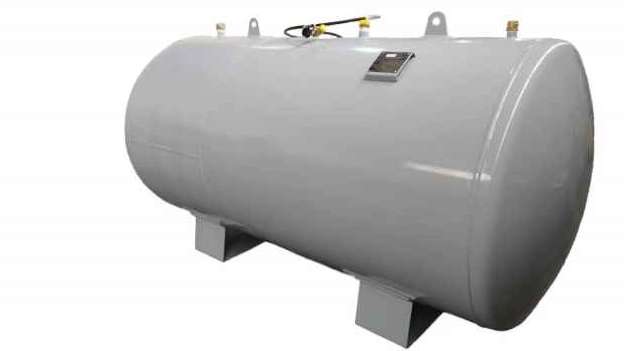 Mahd Mashin Afshan'daki sıvılaştırılmış gaz tankları