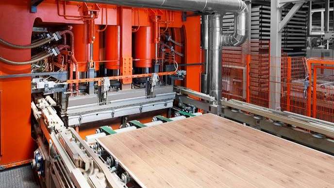 Main wood machinery