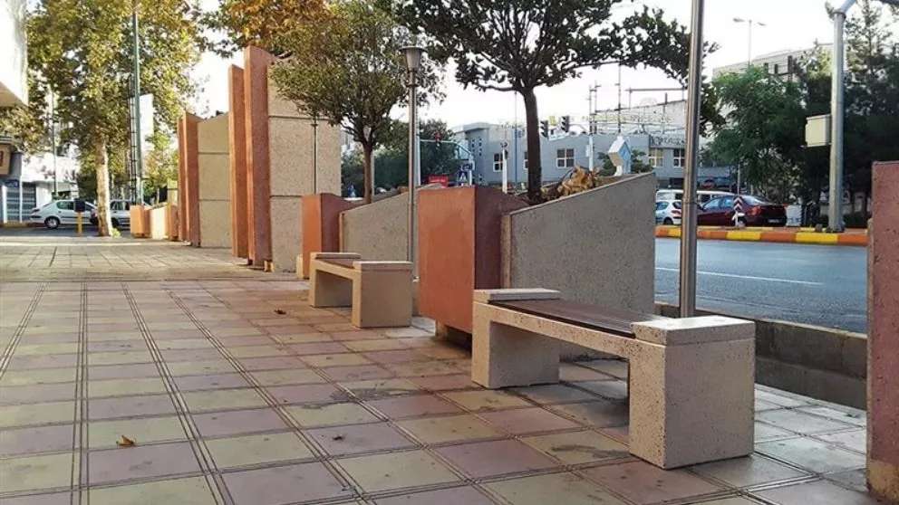 Sabzevaran style urban furniture