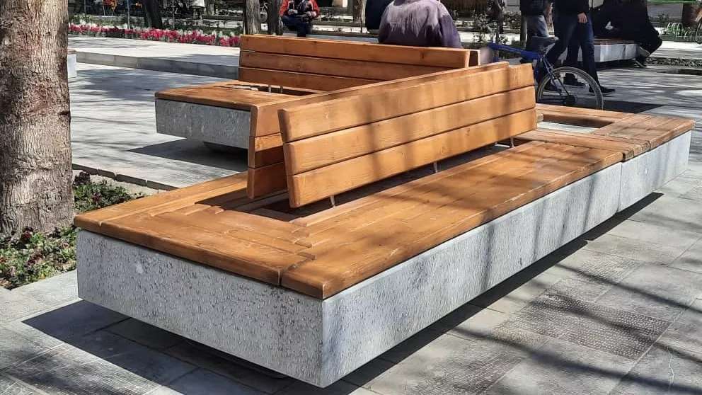 Sabzevaran style urban furniture