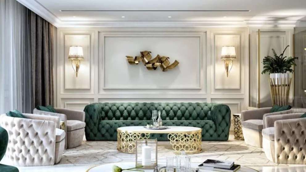 Interior decoration of Amir in Langrod