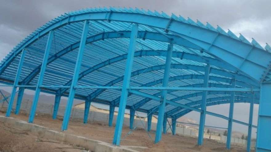 Metal structures of all kinds of sheds