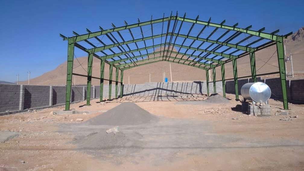 Metal structures of all kinds of sheds