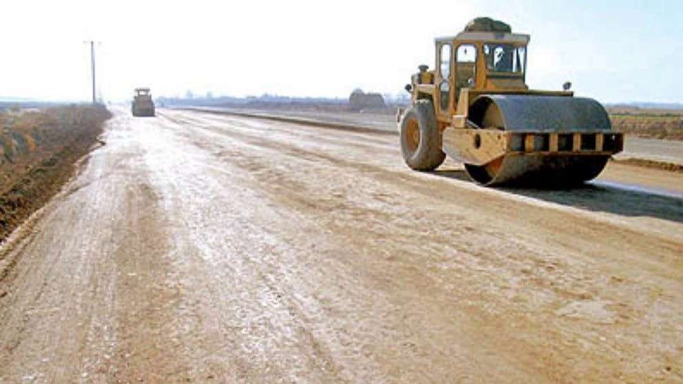 Tsunami road construction