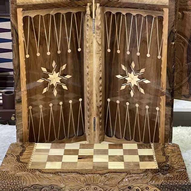 تخته نرد و محصولات چوبی محرمی