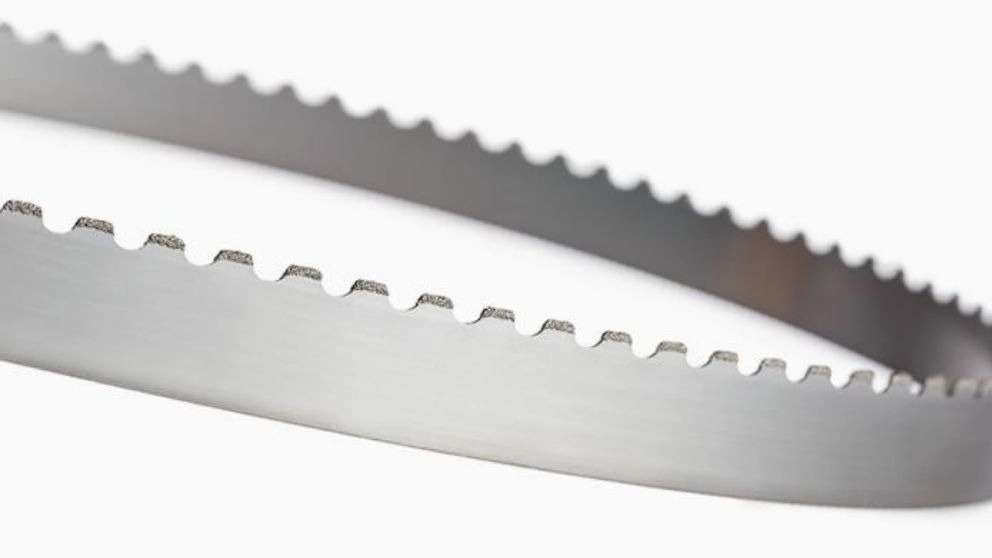 Production and distribution of wood strip blade
