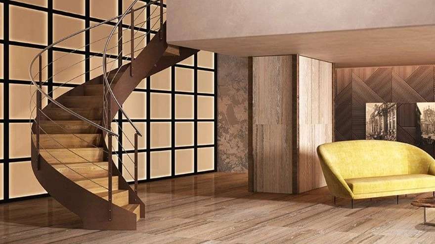 Decorative stairs of Iran Steer