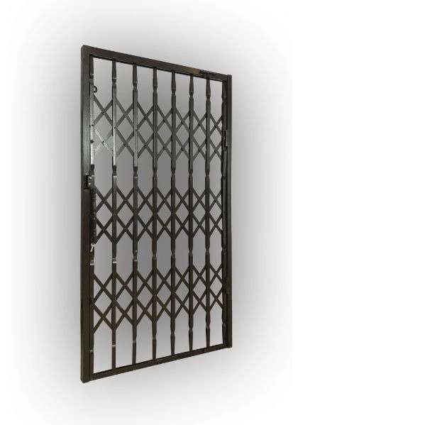نرده استیل درب آکاردئونی و پنجره فلزی