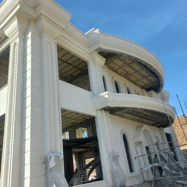 نما کاری ساختمان صبوری اجرای نما رومی سیمانی و مدرن در نوشهر مازندران