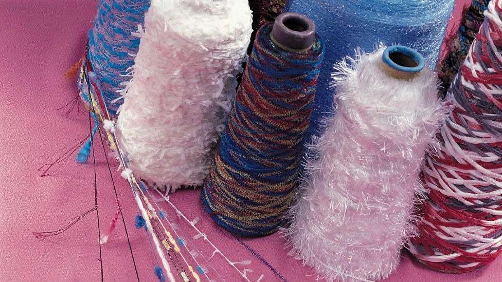 Akan Yumosh fancy yarn and coil