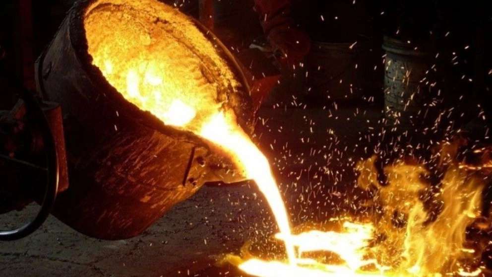 Metal eritme dökümü
