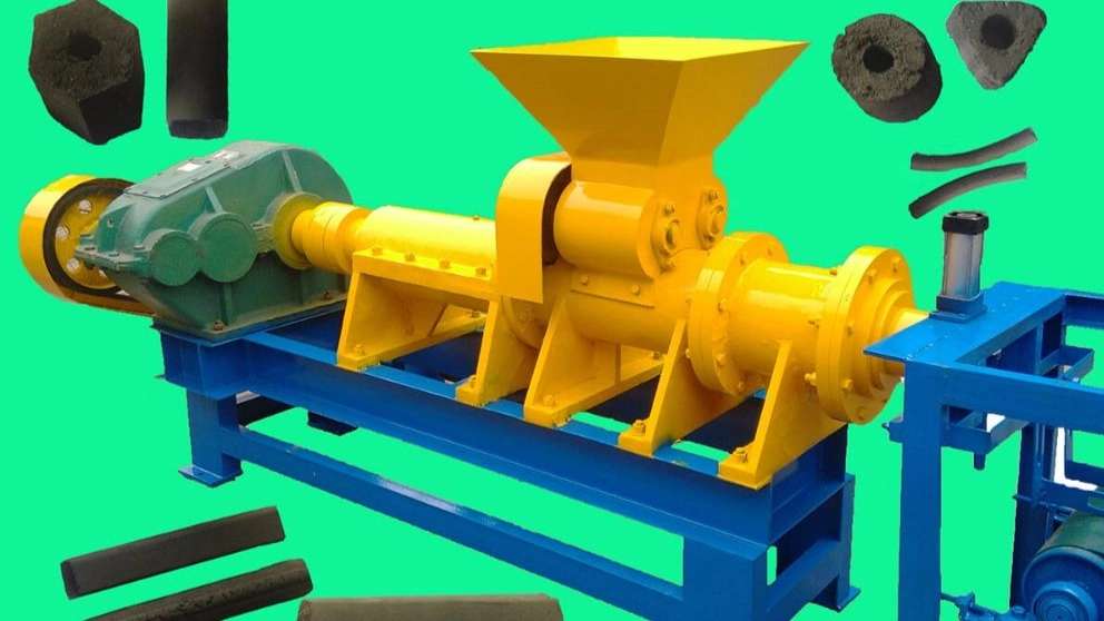 Advanced compressed coal production machine