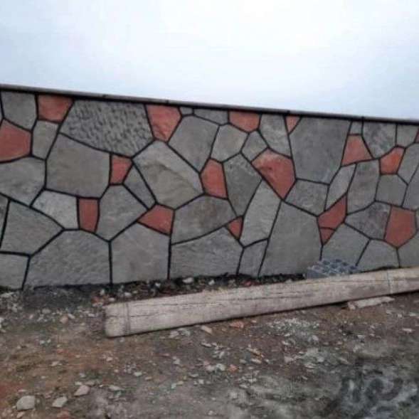 اجرای سنگ ورقه ای