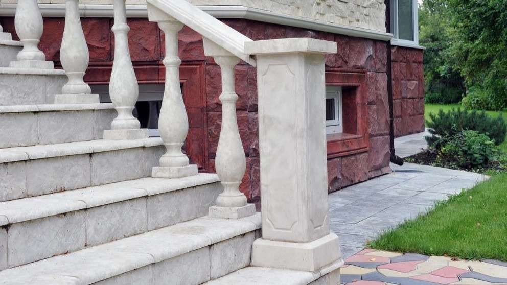 New stone fence
