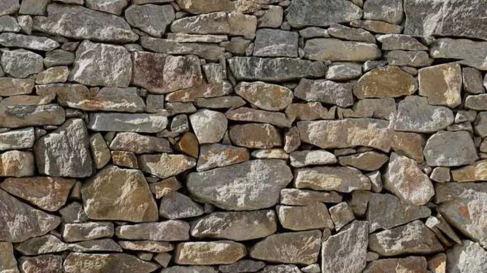 Sheet stone rubble in Tehran