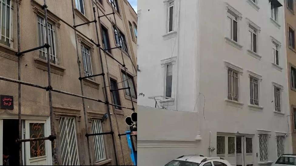 عزل واجهة المبنى