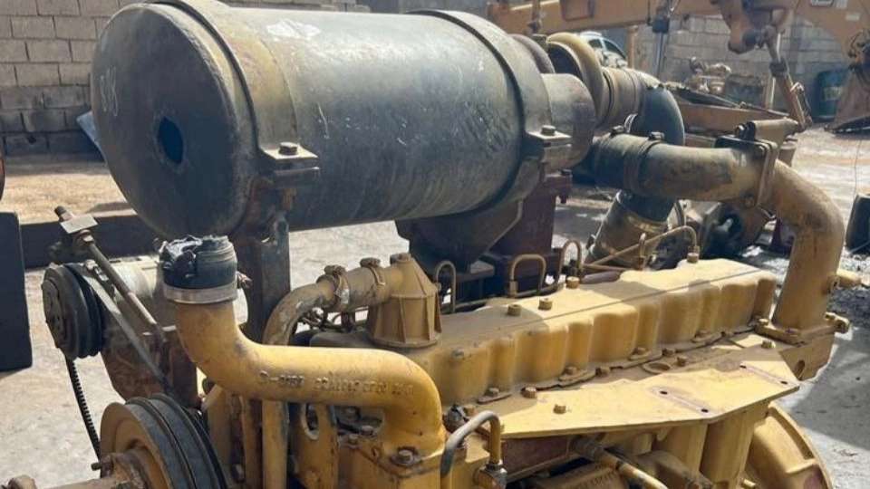 Parts of road construction machinery