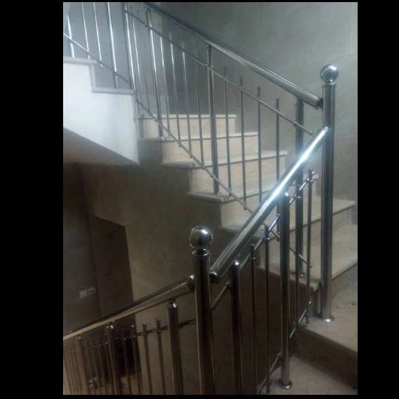 نرده استیل درب آکاردئونی و پنجره فلزی