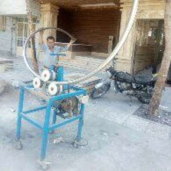 نرده استیل درب آکاردئونی و پنجره فلزی