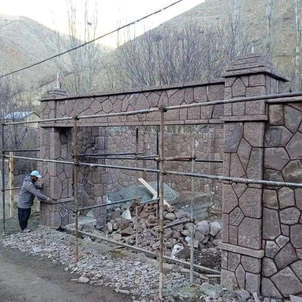 سنگ لاشه و سنگ مالون نیازی