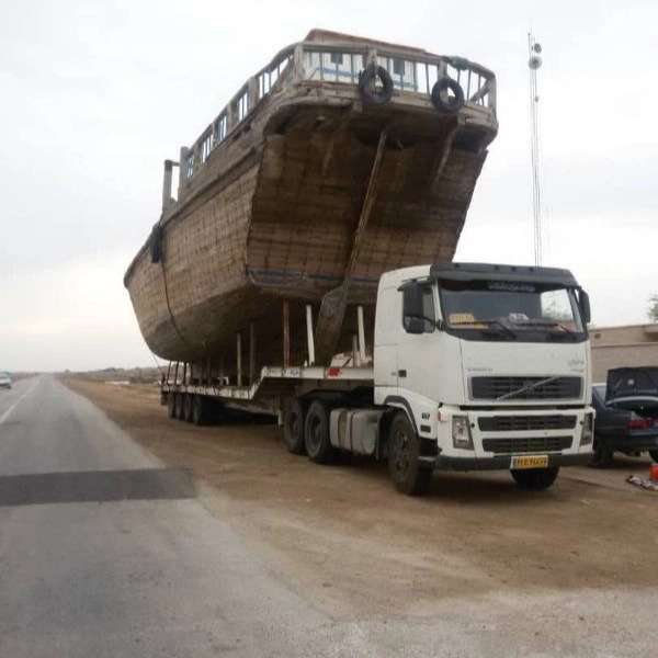 حمل و نقل بار ترافیکی کمرشکن فاخر