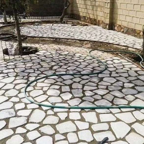 اجرا و فروش سنگ لاشه مالون سنگ ورقه ای خیرمحمدی