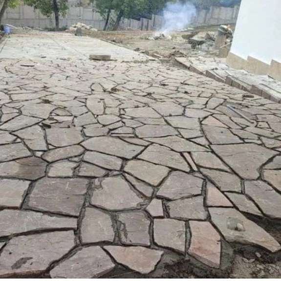 اجرا و فروش سنگ لاشه مالون سنگ ورقه ای خیرمحمدی