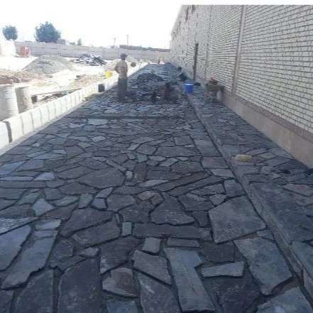 اجرا و فروش سنگ لاشه مالون سنگ ورقه ای خیرمحمدی
