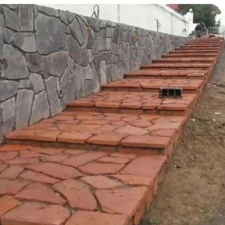 اجرا و فروش سنگ لاشه مالون سنگ ورقه ای خیرمحمدی