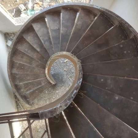 پله مارپیچ و نرده استیل آریا استیل