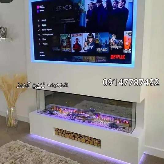 شومینه های ۳بعدی ۳طرفه یاu(برقی،گازی)