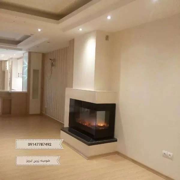 شومینه های ۹۰درجه یا Lمدرن(برقی،گازی)