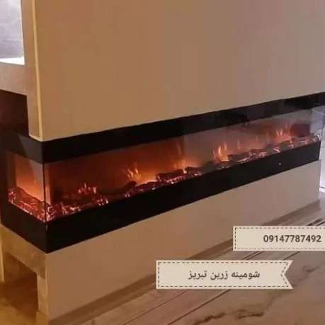شومینه های ۹۰درجه یا Lمدرن(برقی،گازی)