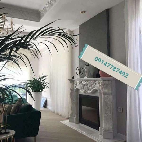 شومینه های کلاسیک(برقی،گازی،چدنی)با فرم چوب و سنگ