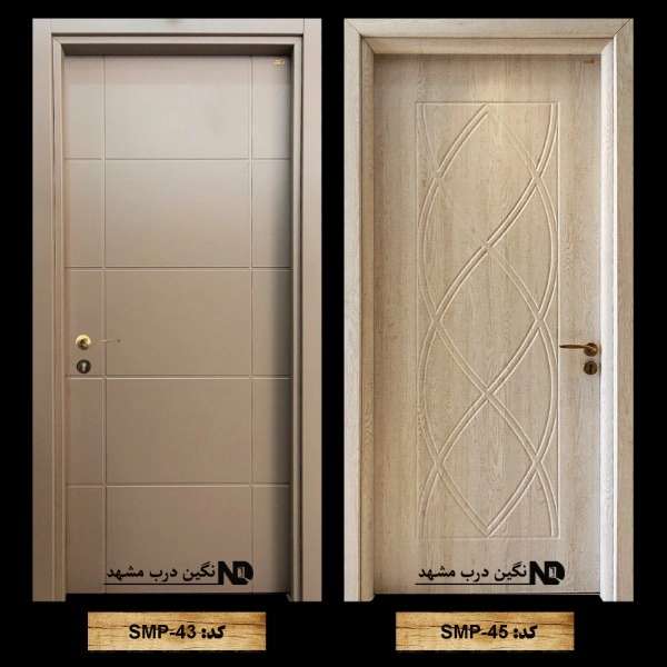 درب اتاقی و سرویسی MDF/PVC
