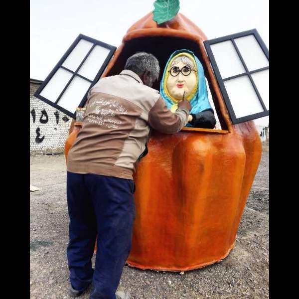 مجسمه و المان شهری سیما منظر توس